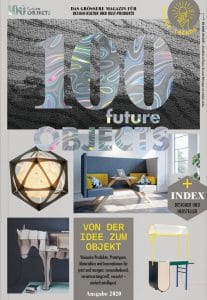 100 future OBJECTS zeigt 100 visionäre Produkte, Prototypen, Materialien und Innovationen.